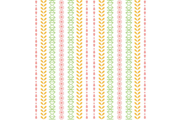 Modern Seamless Embroidery Design