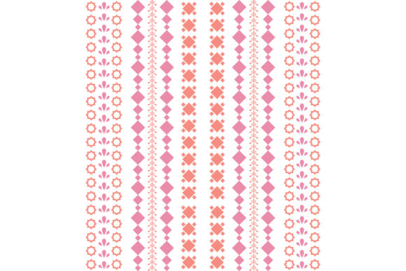Modern Style of Embroidery Pattern
