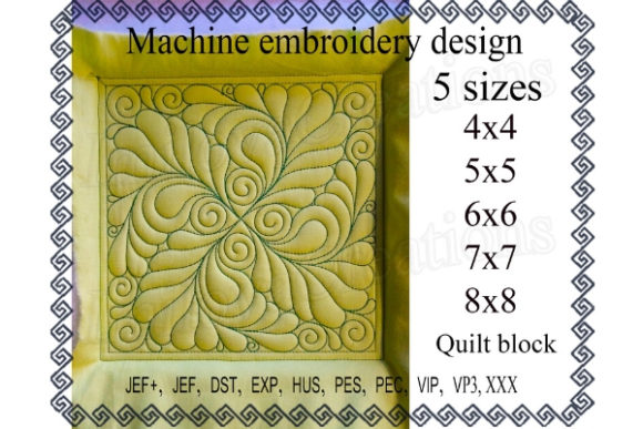 Quilt Block Embroidery Review